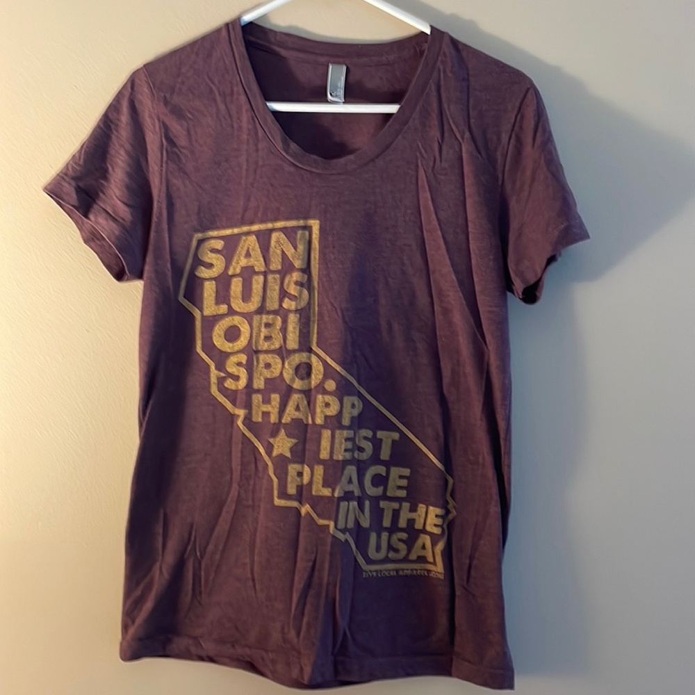 San Luis Obispo Happiest Place in The USA Tee
